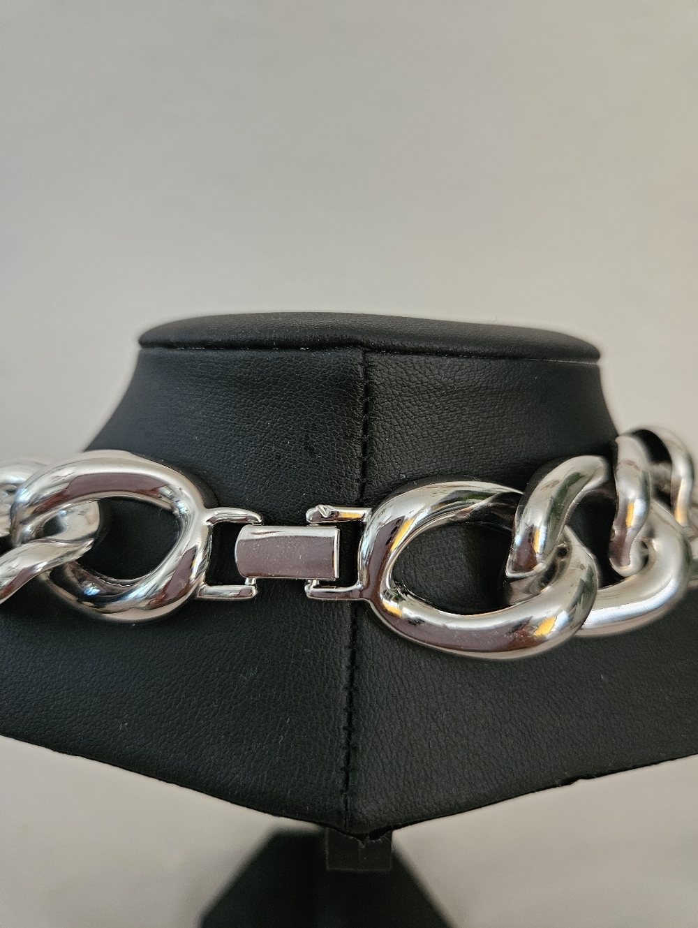 Euc Vintage Napier Silver Toned Choker Necklace - Picture 3 of 6